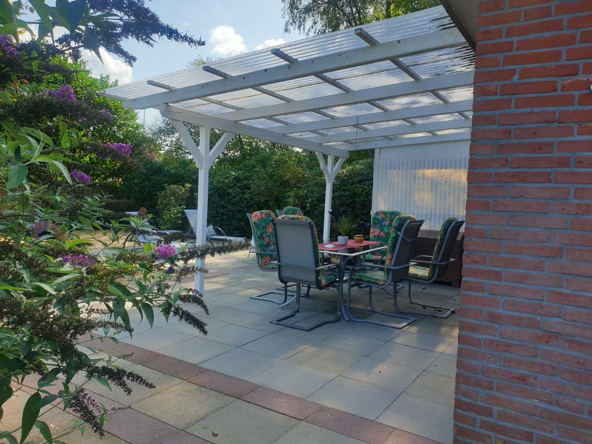 4 Sterne Ferienhaus "Vorwerk" Bremervörde Kültér fotó