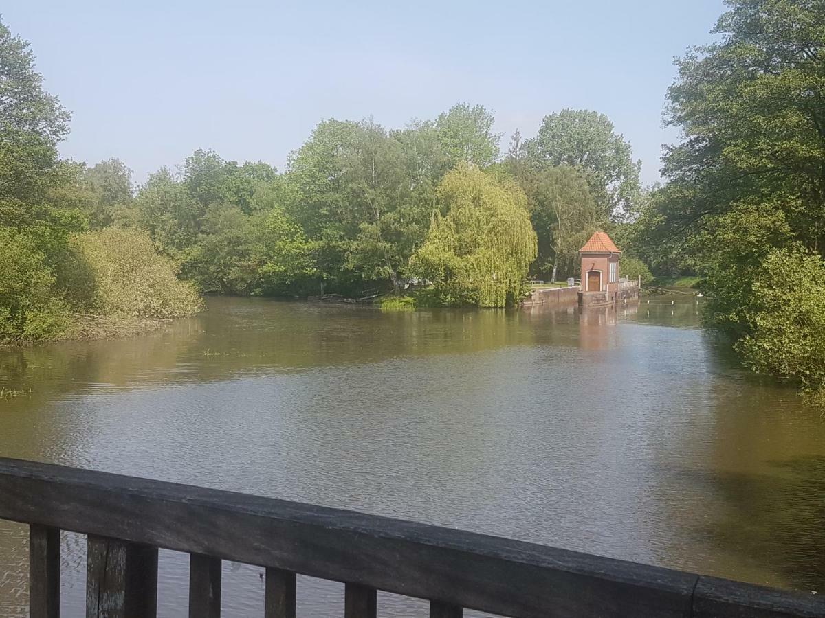 4 Sterne Ferienhaus "Vorwerk" Bremervörde Kültér fotó